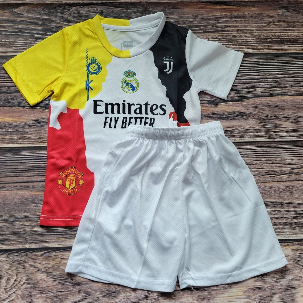 Ronaldo kid's soccer uniform CR7 All Teams